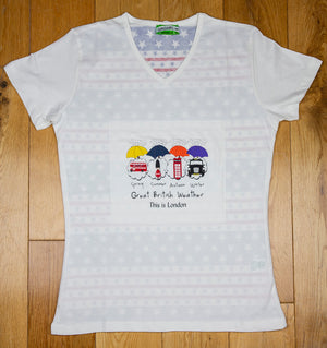 Great British Women T-Shirt - www.thecottonhill.com