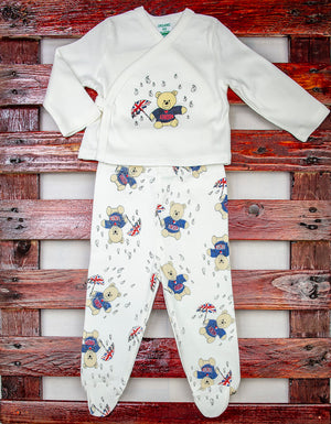 Teddy Bear Pyjamas - www.thecottonhill.com